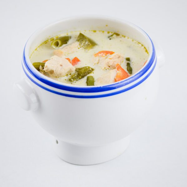 Asiatische Poulet-Pilz Suppe