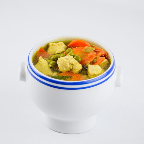 Klare Indische Pouletsuppe